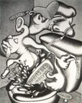Peter Saul, Rights of the Individuals, 1989. Collection Centre national des arts plastiques © Peter Saul Cnap