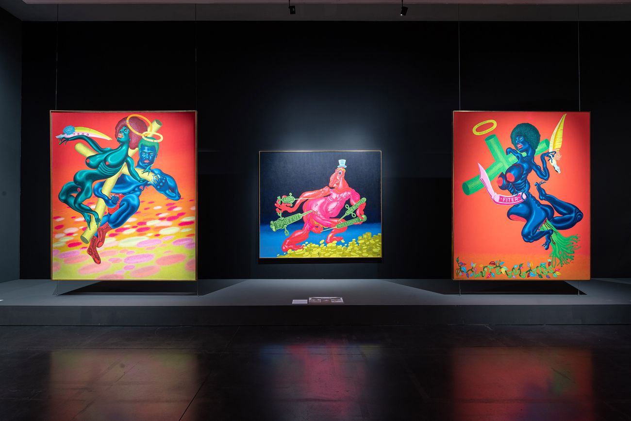 Peter Saul. Pop, Funk, Bad Painting and More. Exhibition view at Abattoirs, Musée – Frac Occitanie, Tolosa 2019 © les Abattoirs. Photo Boris Conte