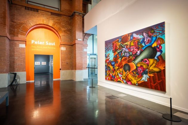 Peter Saul. Pop, Funk, Bad Painting and More. Exhibition view at Abattoirs, Musée – Frac Occitanie, Tolosa 2019 © les Abattoirs. Photo Boris Conte