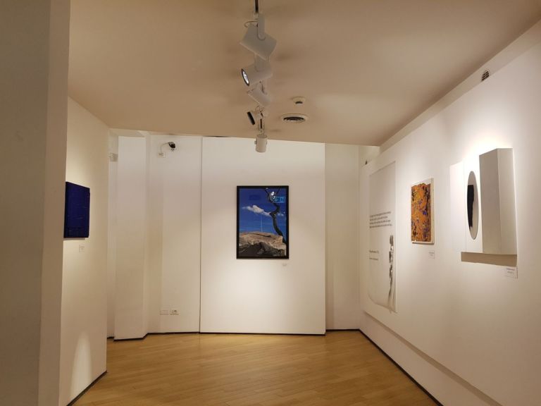 Ponte di Conversazione con Paolo Aita. Exhibition view at Museo Carlo Bilotti, Roma 2019