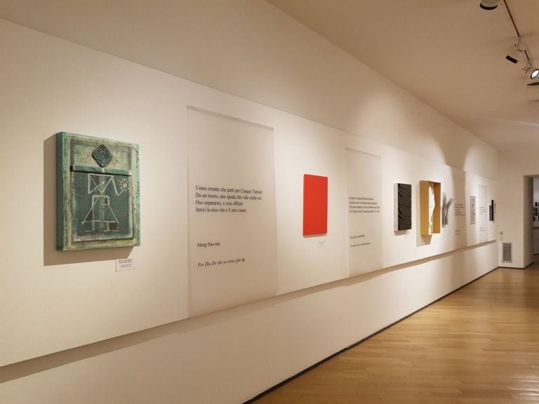 Ponte di Conversazione con Paolo Aita. Exhibition view at Museo Carlo Bilotti, Roma 2019