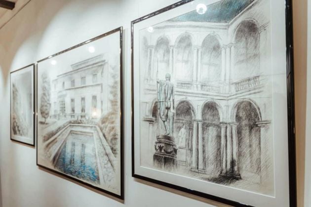Roberto Di Costanzo. Exhibition view at Studio Atelier Roberto Di Costanzo, Roma 2019. Photo credits Vincenzo Petitta Photography