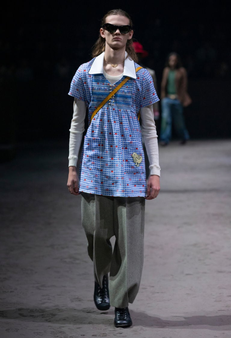 Gucci, sfilata a Milano, gennaio 2020. Ph. Kevin Tachman, Anton Gottlob e Dan Lecca