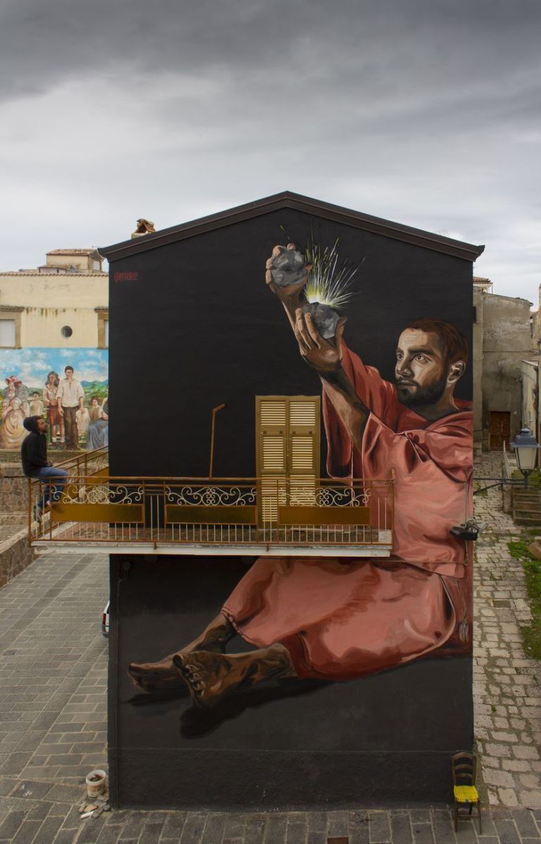 Santo Stefano, La Scintilla, Montemilone, 14 novembre 2019. Photo dell'artista