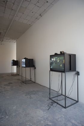 Simone Forti. Vicino al Cuore. Installation view at Fondazione ICA, Milano 2019. Photo Filippo Armellin