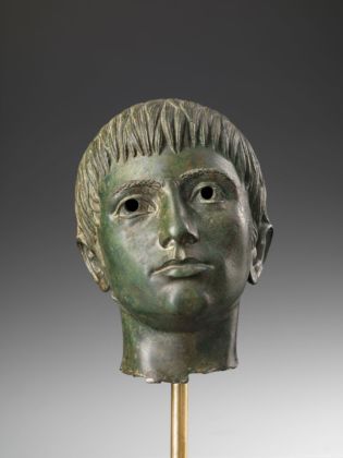Testa di giovinetto da Fiesole, 330 a.C. ca. Firenze, Museo Archeologico Nazionale, Polo Museale della Toscana