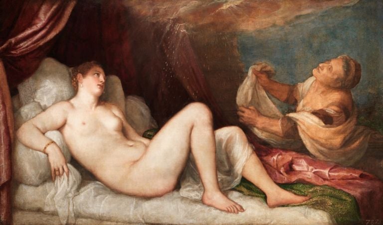 'Titian 'Danae, probably 1554–6