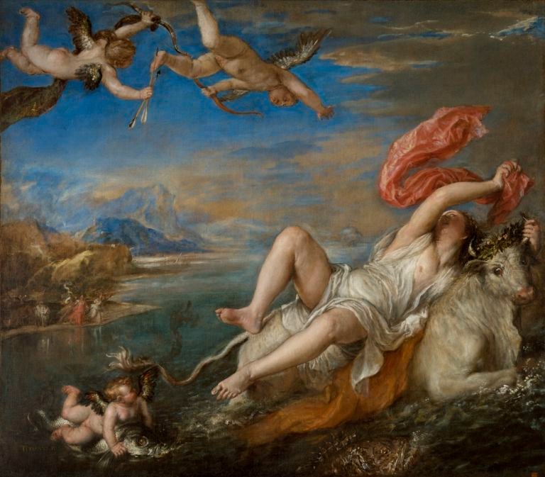 'Titian 'The Rape of Europa, 1560–2