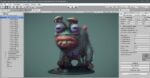 Una schermata di Clayxels, strumento per la modellazione 3D per videogiochi sviluppato da Andrea Interguglielmi