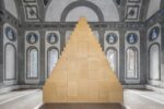 Wolfgang Laib, Without Beginning and Without End, 1999. Courtesy the artist. Installation view at Cappella Pazzi - Complesso Monumentale di Santa Croce, Firenze 2019. Photo credit Leonardo Morfini