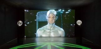 Zach Blas, Jubilee 2033 (still), 2017. Film. Commissioned by Gasworks; Art in General, New York; and MU, Eindhoven. Courtesy of the artist