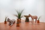Zhanna Kadyrova Animalier per Arte impresa territorio. Exhibition view at Villa Pacchiani, Santa Croce sull’Arno 2019. Photo Nataliia Dyachenko e Denys Ruban