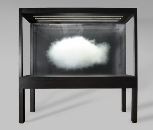Leandro Erlich Cloud 2016 Fibra montata in una teca di vetro Palazzo Maffei Casa-Museo, Verona Collezione Luigi Carlon