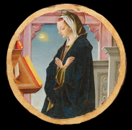 Vergine Annunciata Francesco del Cossa_ Collezione Cagnola, Gazzada