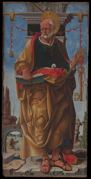 San Pietro_Francesco del Cossa Pinacoteca di Brera, Milano