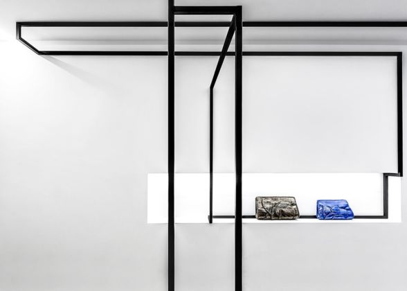 No-stop steel, micro architettura per una boutique, Padova, 2018, photo Giovanni Campaci