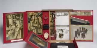 Marcel Duchamp Boîte-en-valise 1935-1941 Materiali vari © Marcel Duchamp, by SIAE 2020 Palazzo Maffei Casa-Museo, Verona Collezione Luigi Carlon