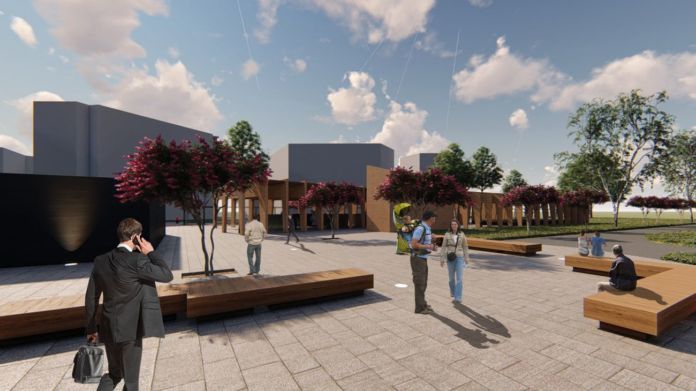 Rendering del progetto di riqualificazione di Place Jacques Cartier, tra lo spazio pubblico attrezzato e il nuovo padiglione espositivo. Progetto Shared Space, Development and Relate. Vincitore del concorso internazionale Play you airpot Saison 2 nella categoria New urban development. Autori: Arturo Becchetti, Fabrizio Felici e Alessandra Pusceddu Rendering del progetto di riqualificazione di Place Jacques Cartier, tra lo spazio pubblico attrezzato e il nuovo padiglione espositivo. Progetto Shared Space, Development and Relate. Vincitore del concorso internazionale Play you airpot - Saison 2 nella categoria New urban development. Autori: Arturo Becchetti, Fabrizio Felici e Alessandra Pusceddu