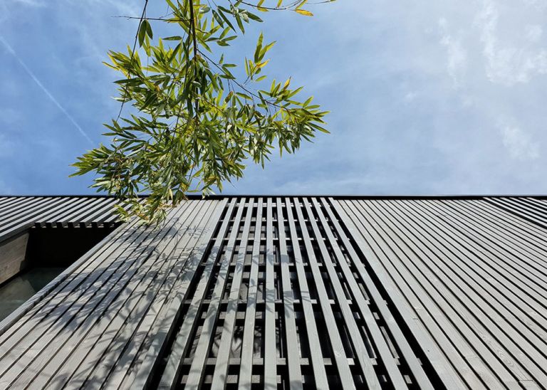 Du ciel et du bois, casa eco-sostenibile in legno, Meudon, 2015-18, photo ABACO