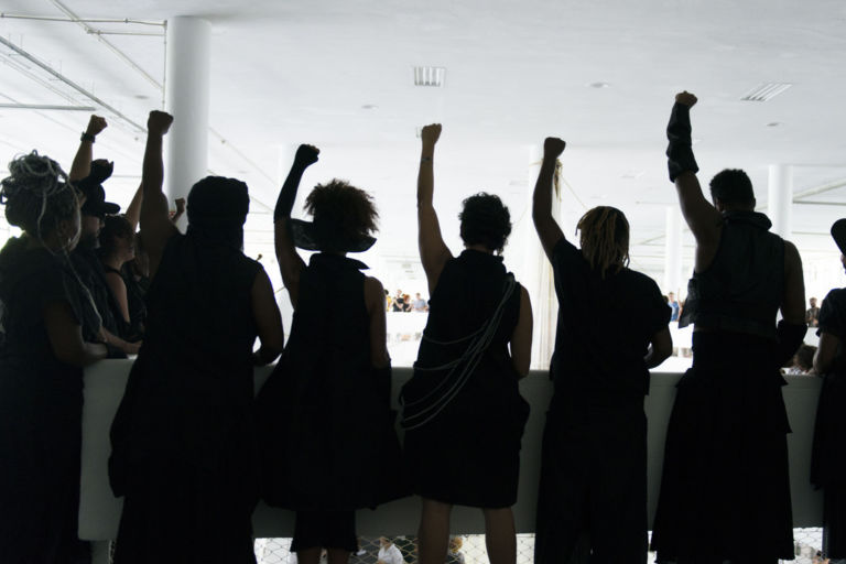 Solo show by Ximena Garrido-Lecca, installation view, 34th Bienal de São Paulo © Levi Fanan / Fundação Bienal de São Paulo