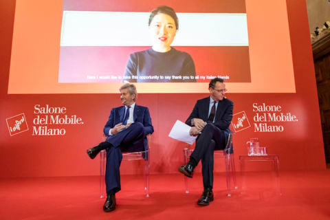 La conferenza stampa del Salone del Mobile 2020