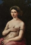 Raffaello, Ritratto di donna nei panni di Venere (“Fornarina”), 1519-20 ca., olio su tavola. Roma, Gallerie Nazionali d'Arte Antica di Roma, Barberini. Photo Gallerie Nazionali di Arte Antica, Roma (MIBACT) - Biblioteca Hertziana, Istituto Max Planck per la storia dell’arte - Enrico Fontolan