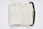 Agenda de Louis David, 1913. Association des Amis de Jean Giono. Photo © David Giancatarina