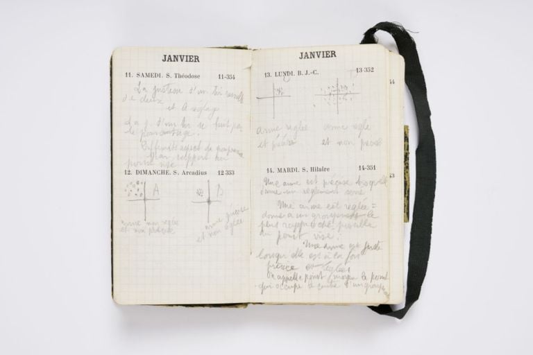 Agenda de Louis David, 1913. Association des Amis de Jean Giono. Photo © David Giancatarina