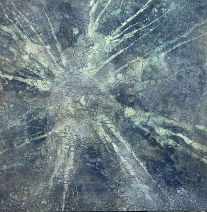 Alberto Di Fabio, Trasformazioni invisibili, 2019, acrilico su tela, 50x50 cm
