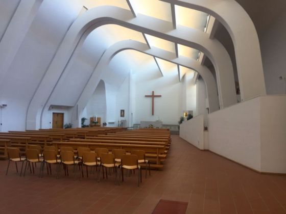 Alvar Aalto, Chiesa di Santa Maria Assunta, Riola di Vergato, 1975 80