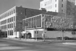 Bridgeport Post Newspaper Building, 1966 | Fletcher Thompson, Architects Bridgeport, CT. Courtesy of the Nivola family archive. Photographer unknown