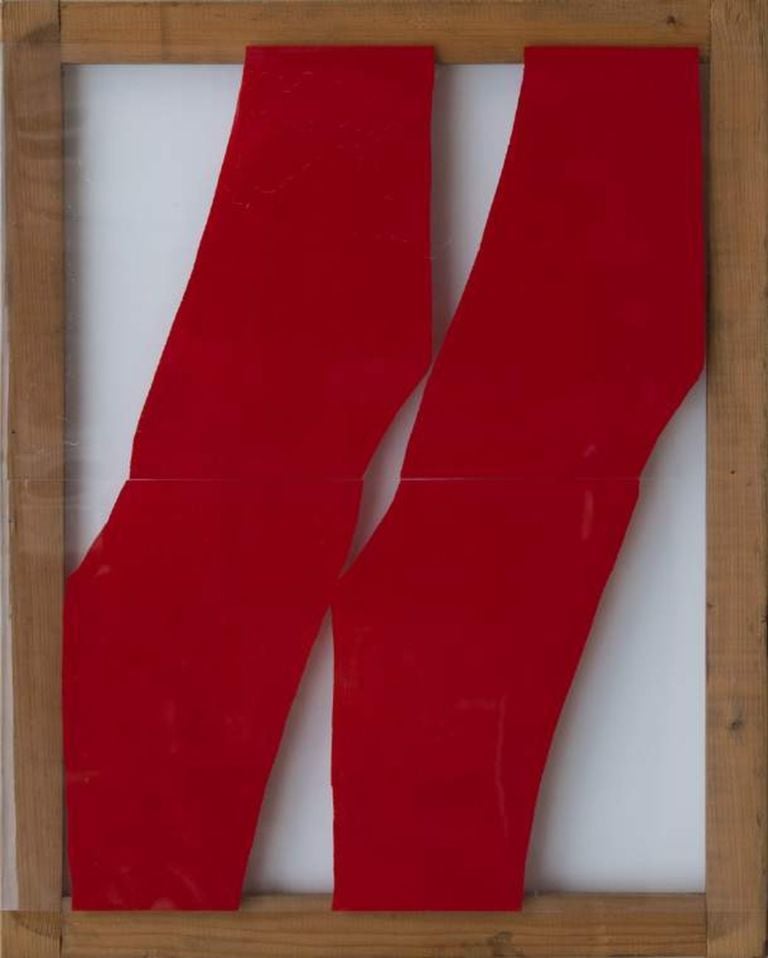 Carla Accardi, Rosso, 1975