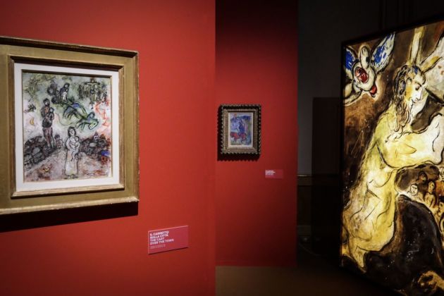 Chagall. Sogno e magia. Exhibition view at Palazzo Albergati, Bologna 2019. Photo Gianfranco Fortuna per Arthemisia
