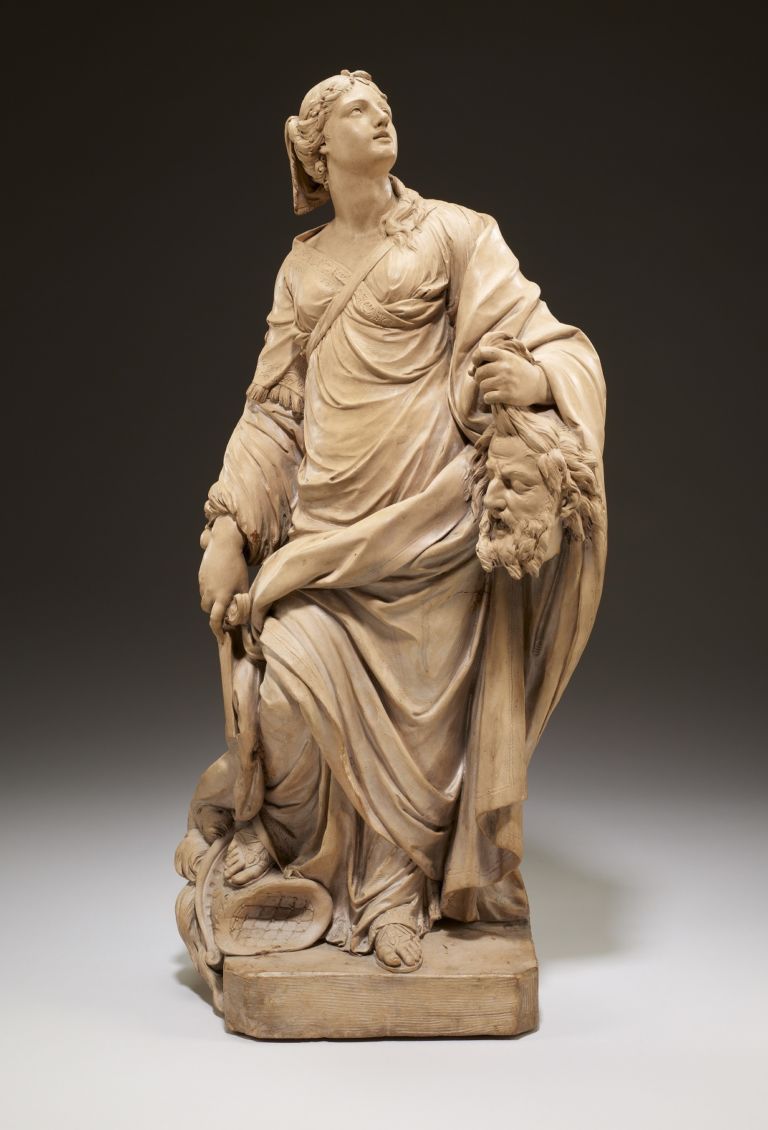 Ignazio Collino, Giuditta con la testa di Oloferne, terracotta, 1750, Minneapolis, Minneapolis Institute of Art