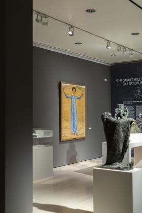 Danzare la rivoluzione. Isadora Duncan e le arti figurative in Italia tra Ottocento e Avanguardia. Exhibition view at MART, Rovereto 2020 Photo MART Jacopo Salvi