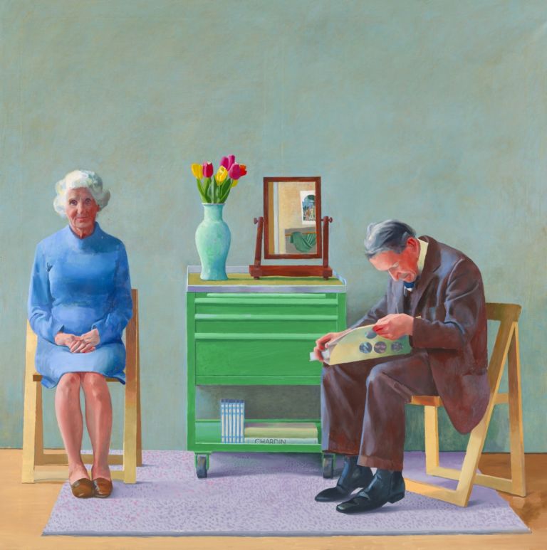 David Hockney My Parents, 1977, Tate, London, © David Hockney, © Foto Tate, London 2019