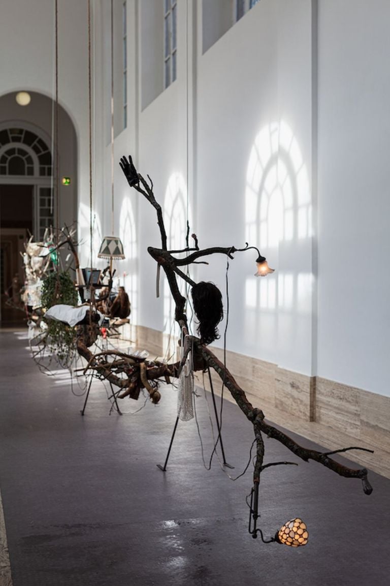 Eugenio Tibaldi, Habitat #1, 2020. Installation view at La Galleria Nazionale, Roma 2020