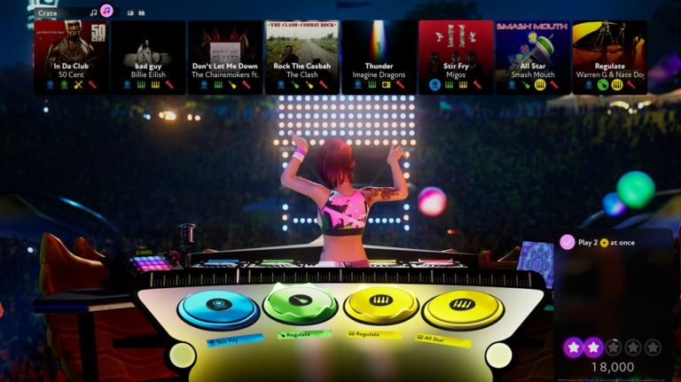 FUSER. Screenshot. UI. Demo Tracks Dj