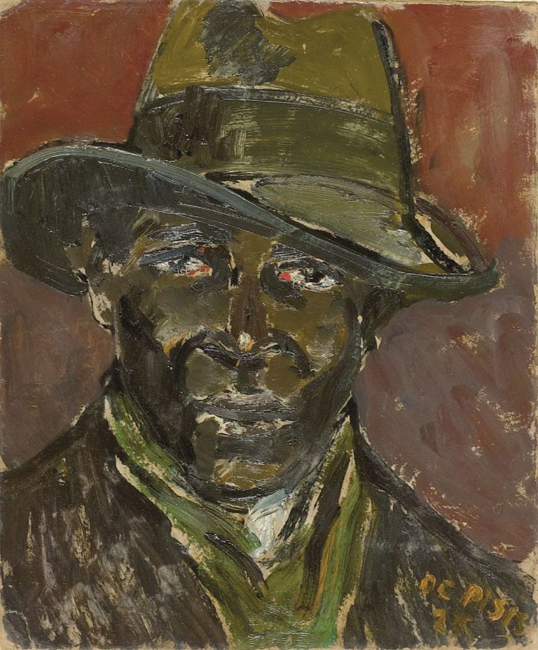 Filippo de Pisis, Il moro di Haarlem (Testa di negro), 1926. Cortina, Museo d’Arte Moderna Mario Rimoldi – Regole d’Ampezzo © Filippo de Pisis by SIAE 2019