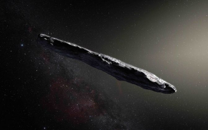 Franco Vaccari, Oumuamua (messaggero che arriva per primo da lontano), 2020, videoinstallazione, 5’15’’. Courtesy the artist & P420, Bologna (courtesy credit ESO-M. Kornmesser, USA)