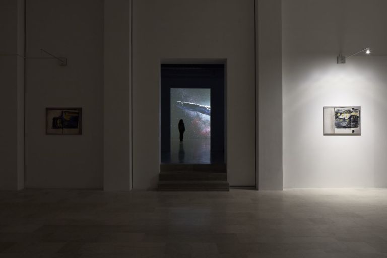 Franco Vaccari. Migrazione del reale. Installation view at P420, Bologna 2020. Photo Carlo Favero
