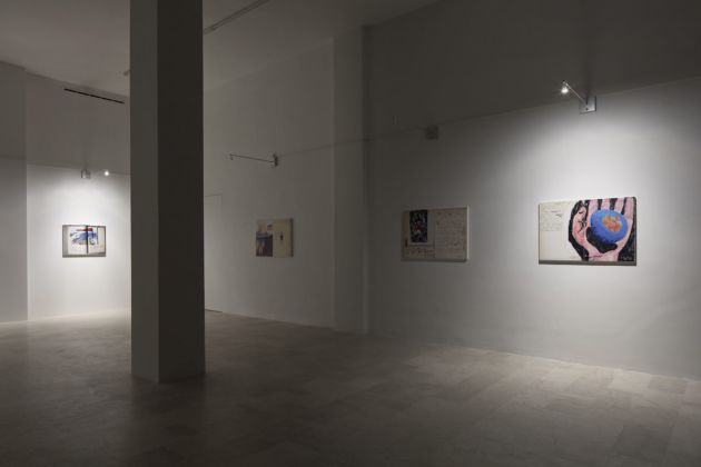 Franco Vaccari. Migrazione del reale. Installation view at P420, Bologna 2020. Photo Carlo Favero