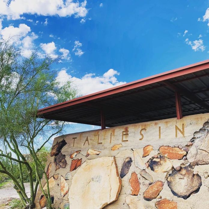 Frank Lloyd Wright School of Architecture di Taliesin via Facebook