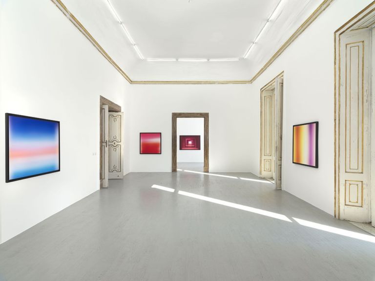Gioberto Noro. Colori nel Vuoto. Exhibition view at Galleria Alfonso Artiaco, Napoli 2020. Courtesy Galleria Alfonso Artiaco. Photo Luciano Romano