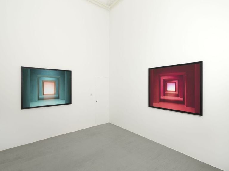 Gioberto Noro. Colori nel Vuoto. Exhibition view at Galleria Alfonso Artiaco, Napoli 2020. Courtesy Galleria Alfonso Artiaco. Photo Luciano Romano