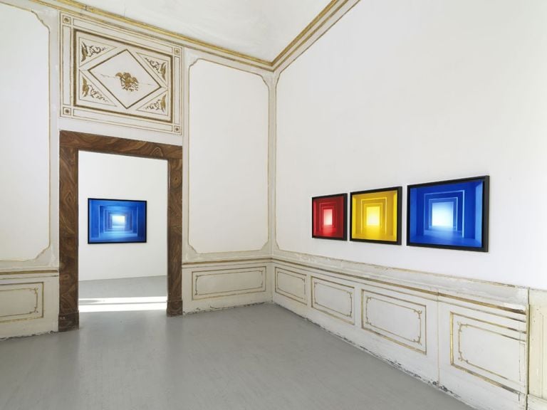 Gioberto Noro. Colori nel Vuoto. Exhibition view at Galleria Alfonso Artiaco, Napoli 2020. Courtesy Galleria Alfonso Artiaco. Photo Luciano Romano