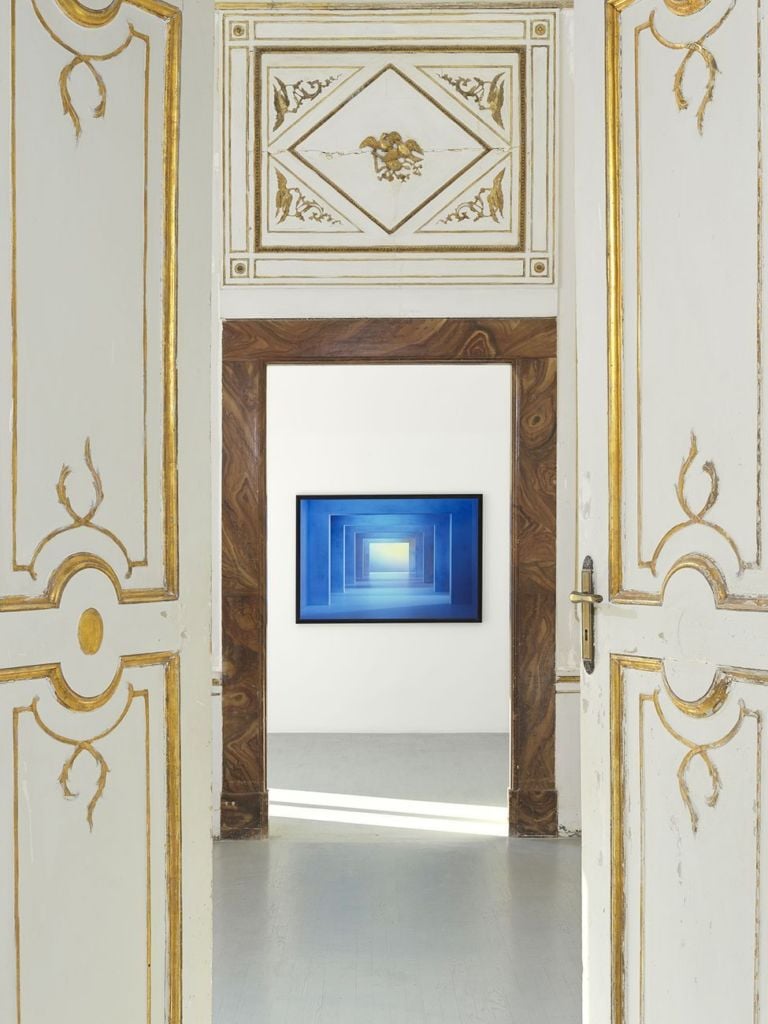 Gioberto Noro. Colori nel Vuoto. Exhibition view at Galleria Alfonso Artiaco, Napoli 2020. Courtesy Galleria Alfonso Artiaco. Photo Luciano Romano