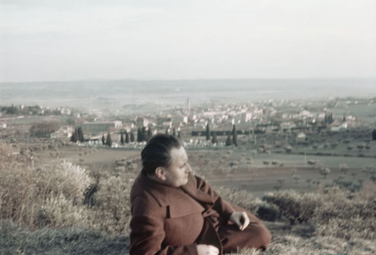 Gisèle Freund, Jean Giono à Manosque, 1937. IMEC - Fonds MCC © IMEC, Fonds MCC, Dist. RMN-Grand Palais - Gisèle Freund
