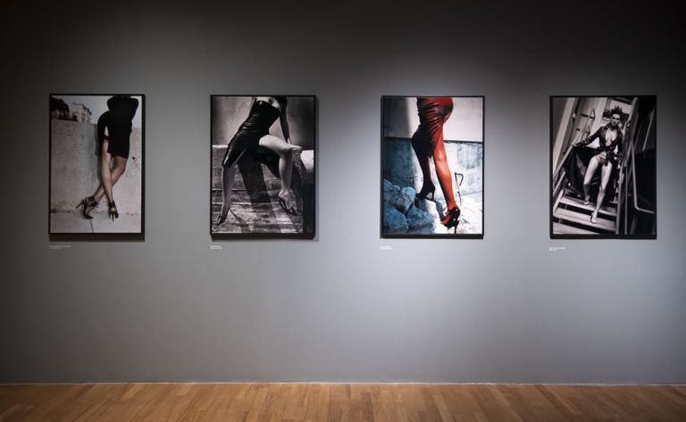 Helmut Newton. Works. Installation view at GAM, Torino 2020. Photo Perottino