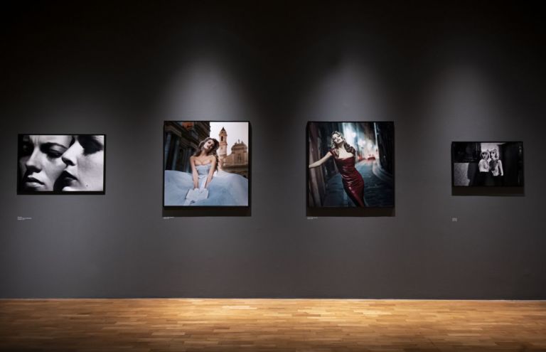 Helmut Newton. Works. Installation view at GAM, Torino 2020. Photo Perottino